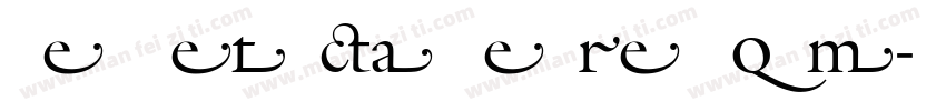Helvetica Hebrew Rom字体转换